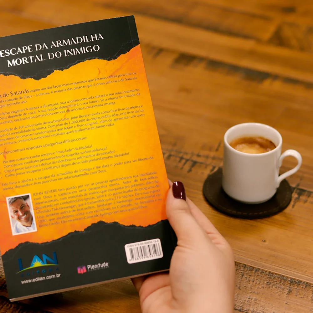 a isca de satanás, john bevere, livro sobre perdão, vencer a ofensa, cura emocional cristã, restauração de relacionamentos, liberdade espiritual, armadilha da ofensa, vida cristã saudável, superando mágoas