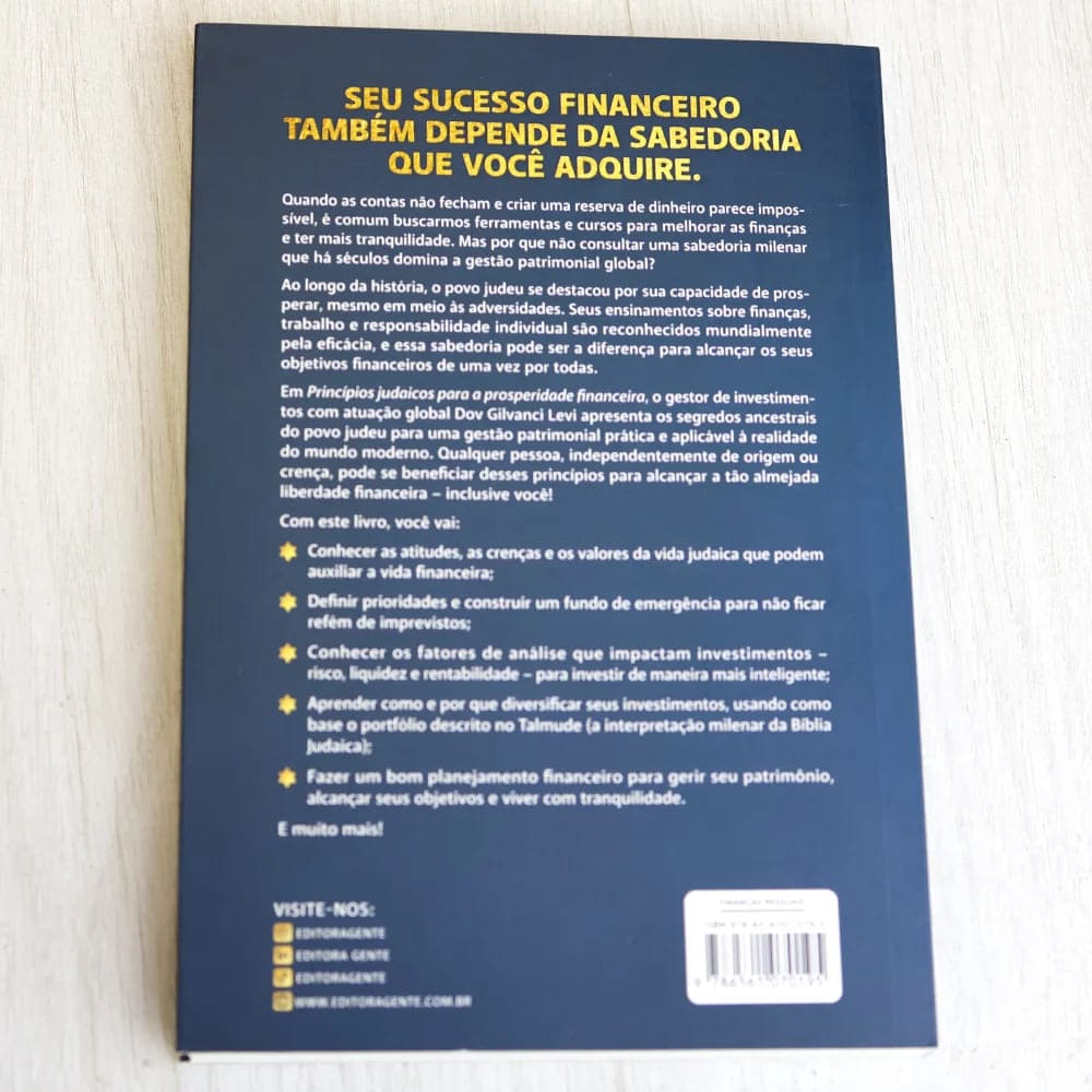prosperidade financeira, princípios judaicos, Dov Gilvanci Levi, finanças, sabedoria judaica, ética financeira, gestão de recursos, investimentos, Tzedaká, Torá, Talmude, riqueza com propósito, educação financeira, livros cristãos, mentalidade de prosperidade, legado financeiro