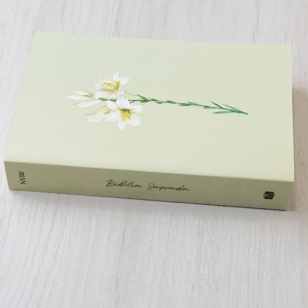 bíblia sagrada lírios, bíblia floral nvi, bíblia letra grande nvi, bíblia evangélica capa flores, bíblia brochura feminina, bíblia presente delicado, bíblia nvi estampa lírios, bíblia sagrada feminina nvi, bíblia com letra ampliada, bíblia com capa florida