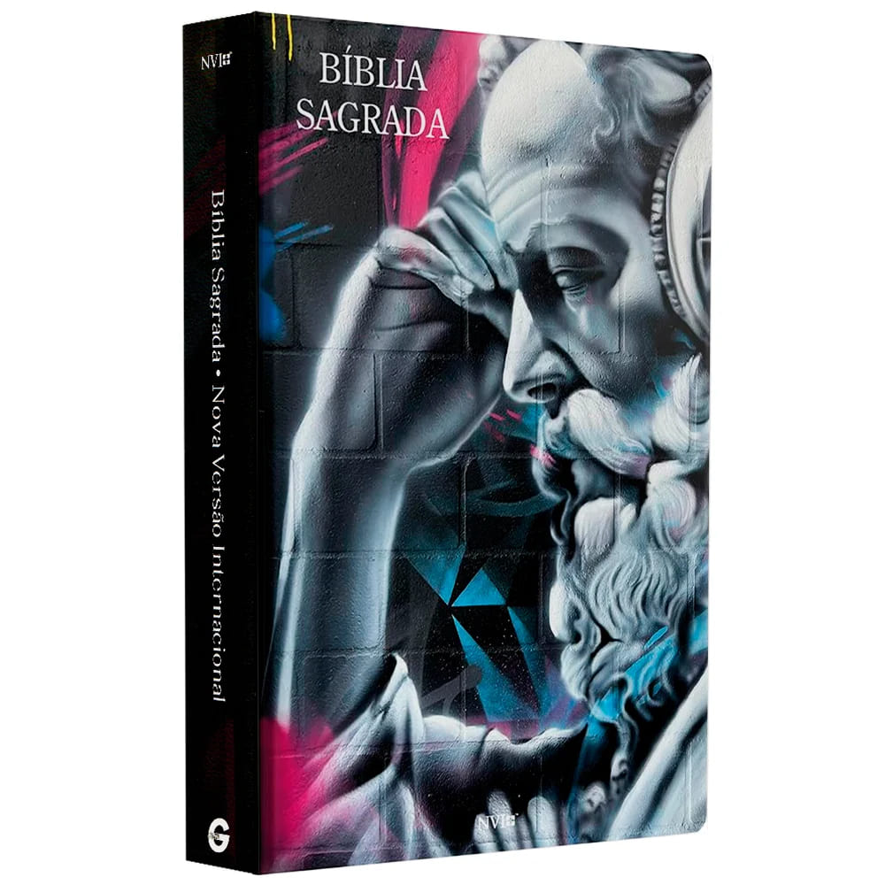 bíblia no banquinho, bíblia nvi brochura, bíblia evangelize, geográfica editora, anderson careca, bíblia para evangelismo, arte urbana cristã, bíblia capa exclusiva, nova versão internacional, bíblia para distribuição