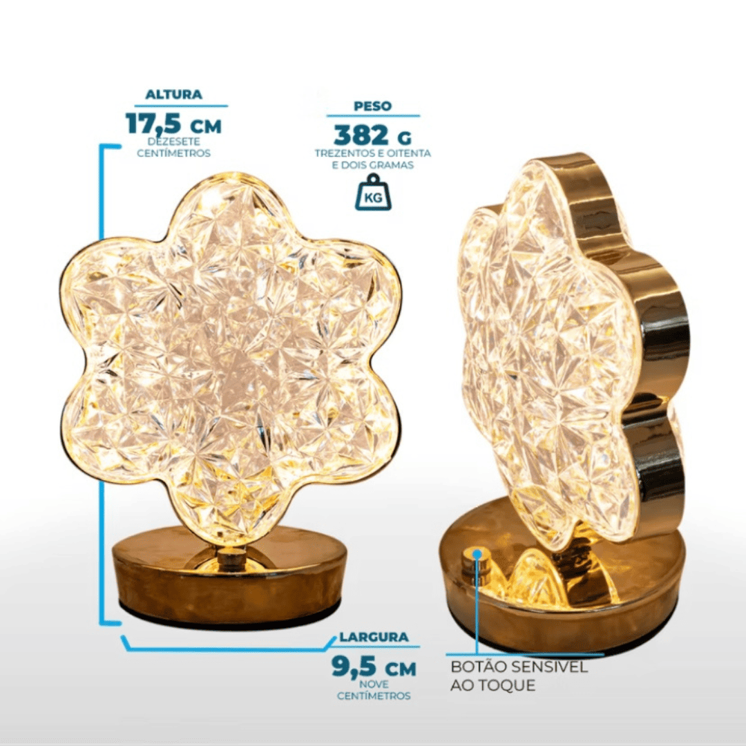 Luminária LED Luxuosa