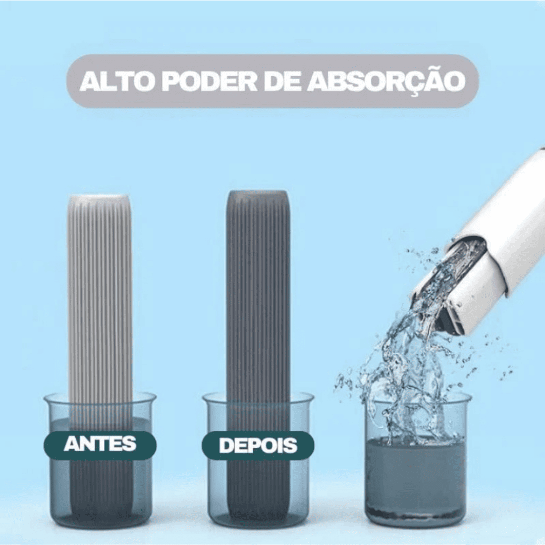 Mini Rodo Esfregão Premium De Limpeza, Multifuncional, Esfrega, Limpeza Rápida, Simples,Absorvente