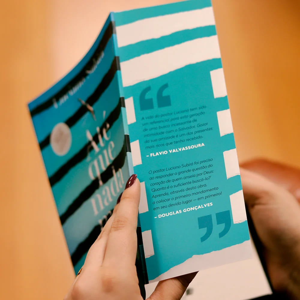até que nada mais importe, luciano subirá, livro sobre propósito, entrega total, vida com significado, transformação pessoal, reflexão profunda, reavaliar prioridades, busca por autenticidade, jornada interior, livros que transformam, leitura para reflexão, livros sobre autoconhecimento, livros que inspiram mudança, leitura de impacto, livro sobre valores, amadurecimento pessoal, crescimento interior, despertar espiritual, decisão consciente
