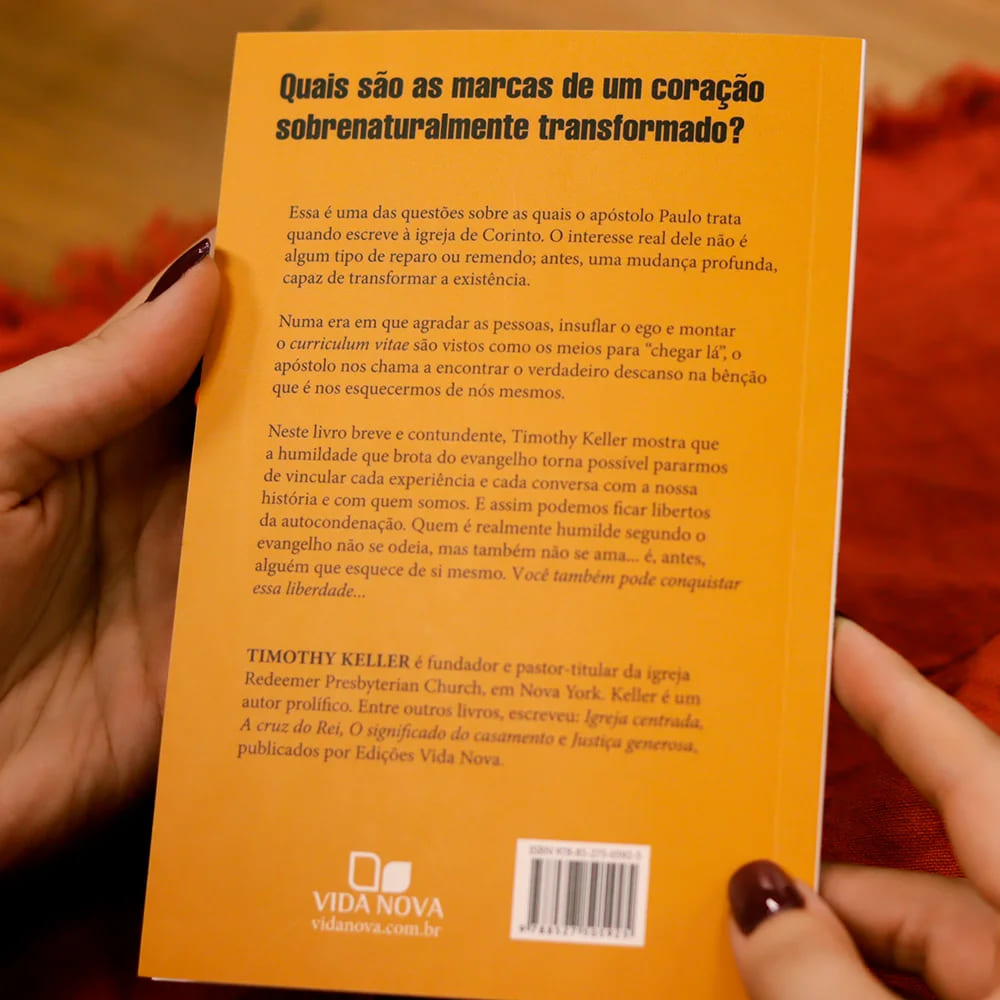ego transformado, timothy keller, livro ego transformado, ego transformado timothy keller, livro cristão sobre identidade, como lidar com o ego à luz da bíblia, timothy keller livros cristãos, livro sobre humildade cristã, ego transformado resumo, como vencer a necessidade de aprovação, livros que fortalecem a fé, livro cristão sobre autoestima, evangelho e identidade, humildade segundo a bíblia, viver sem orgulho, saúde emocional e espiritual, autoconhecimento cristão, 1 coríntios ego