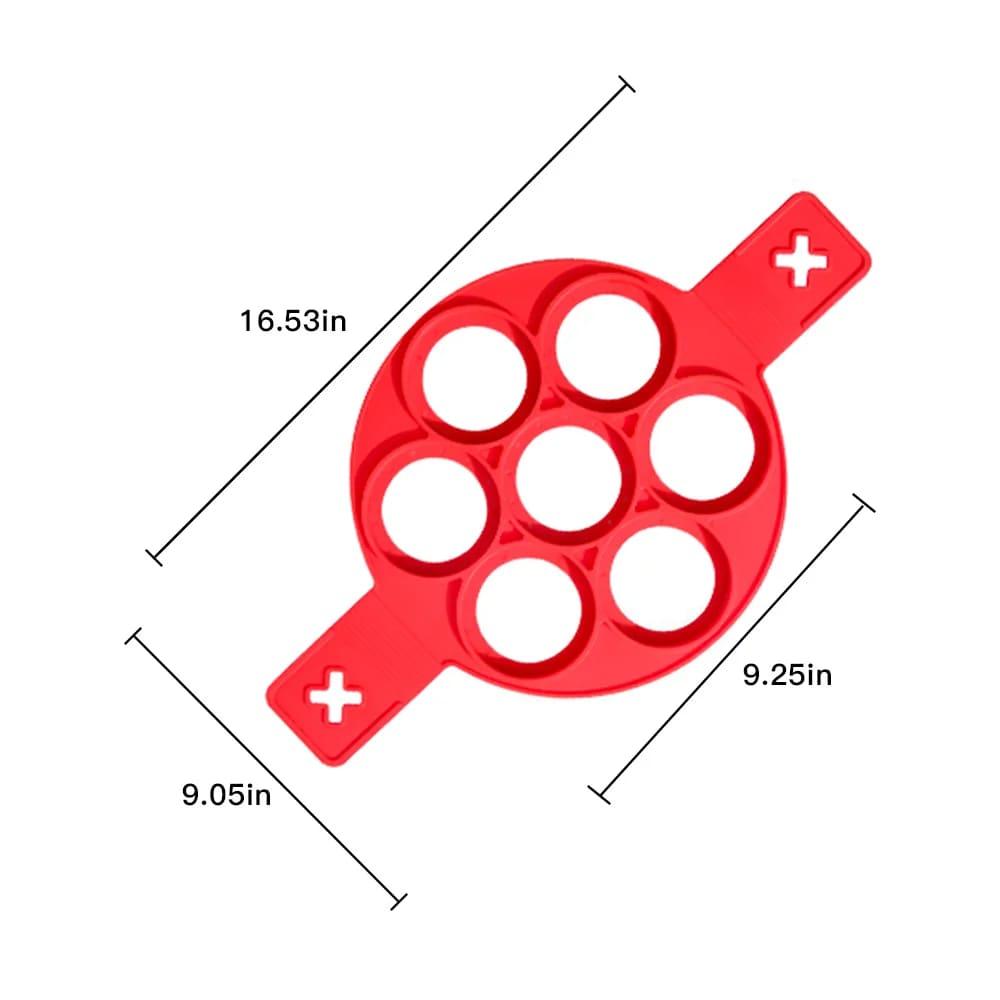 Molde de Silicone Antiaderente, Moldes, Silicone, Panquecas, Praticidade